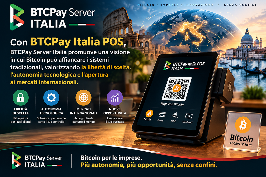 BTCPay Italia POS: integrare Bitcoin nei pagamenti aziendali