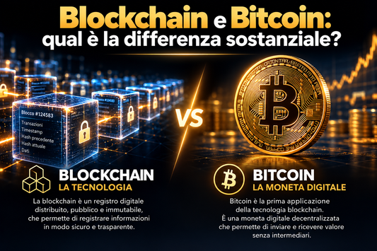Blockchain e Bitcoin: qual è la differenza sostanziale?