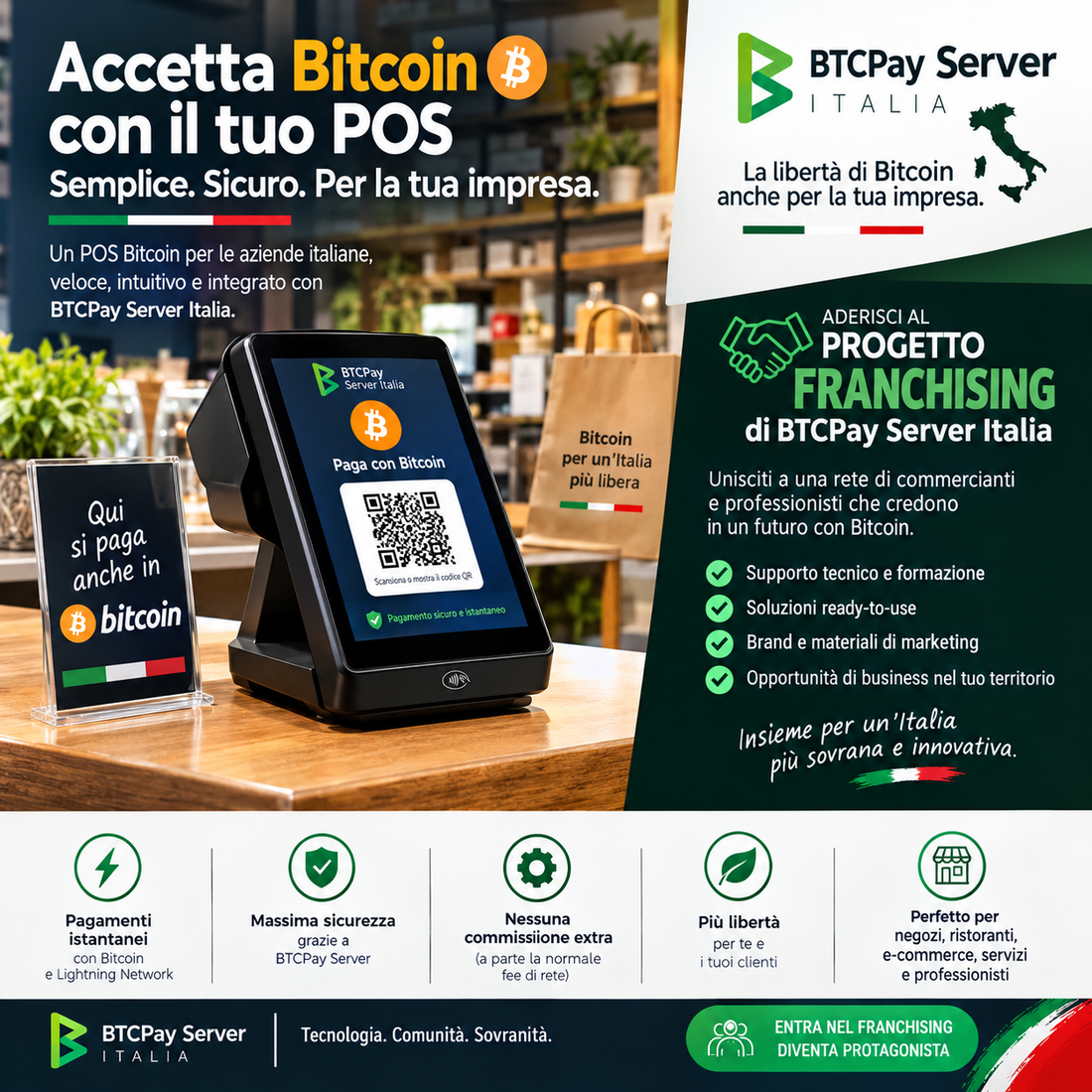 Bitcoin per attività commerciali: il valore non è venderlo, ma renderlo utilizzabile