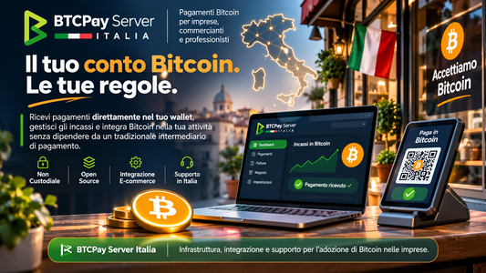 Il tuo conto Bitcoin. Le tue regole.