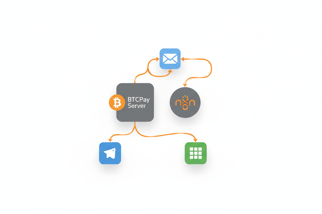 Automazioni n8n + BTCPay Server