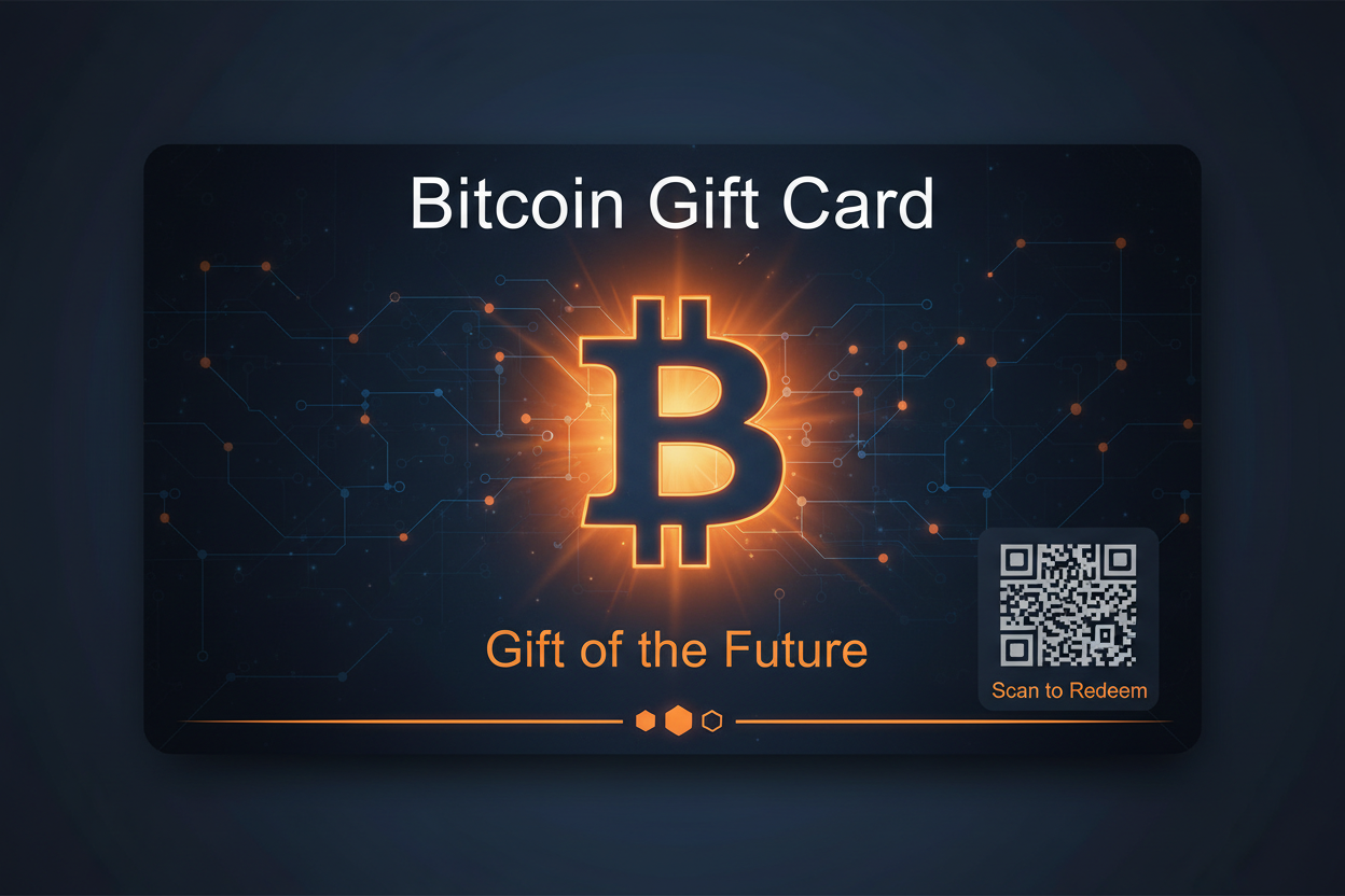 Bitcoin Gift Card Voucher