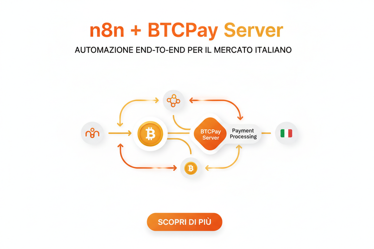 n8n + BTCPay Server Hero Banner White