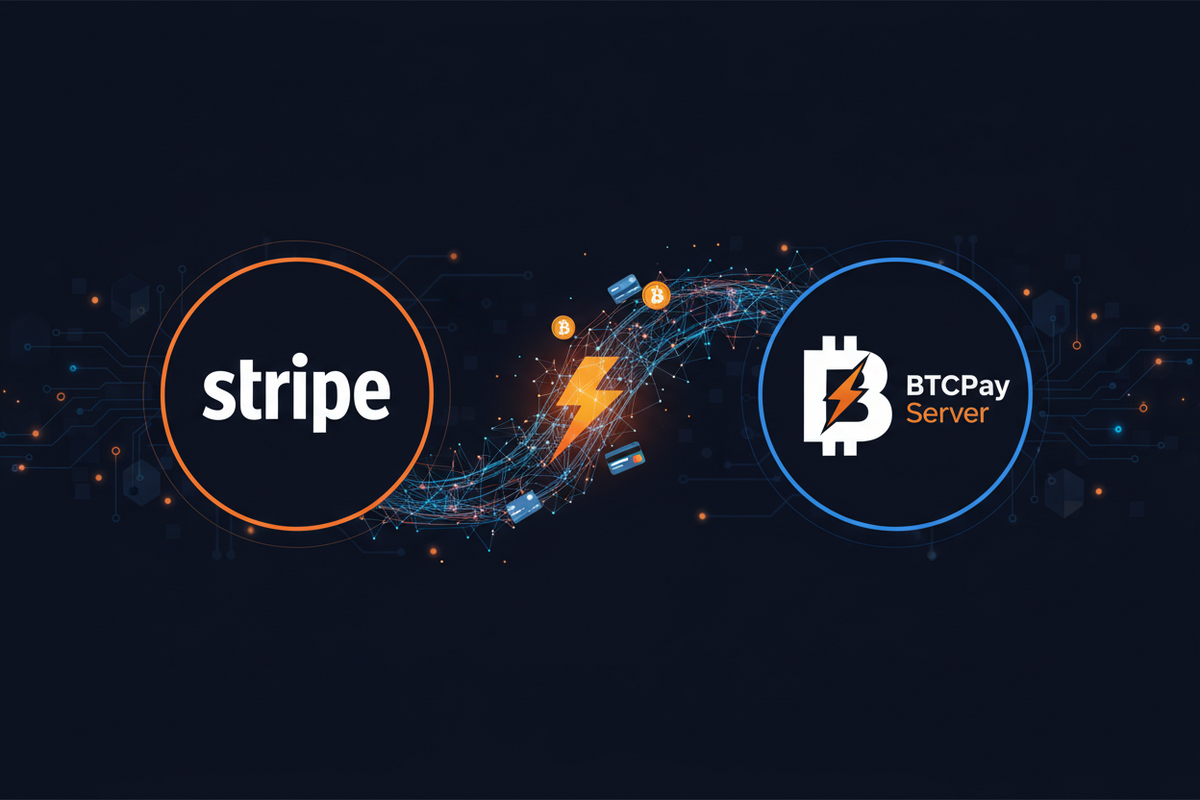 Plugin Stripe per BTCPay Server: accetta pagamenti fiat e criptovaluta